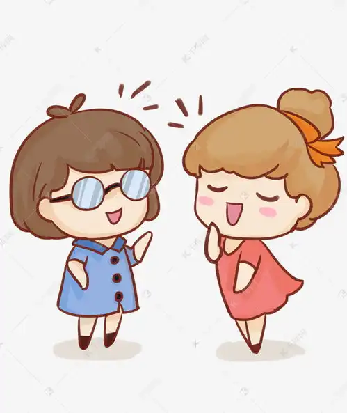 女生聊八卦表情包素材图片免费下载千库网