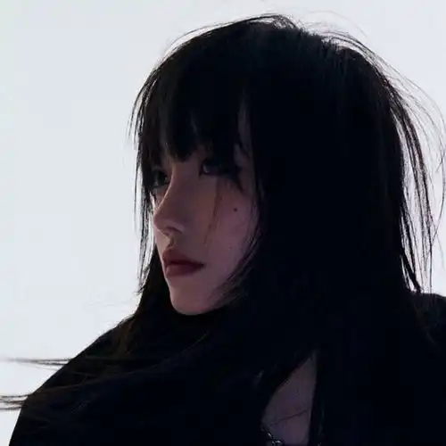 复古暗黑风丧系女生头像