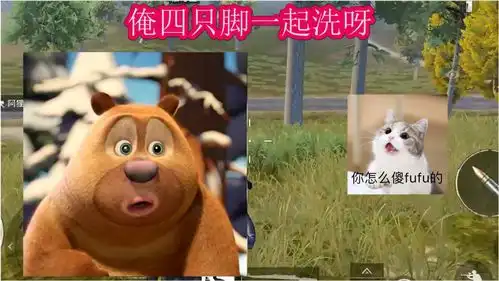 用语音包玩吃鸡这个熊二有点傻,向队友要蜂蜜