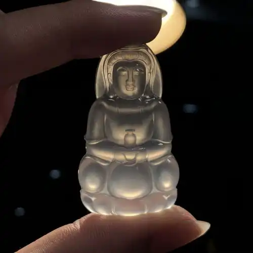 翡翠观音雕工怎么样