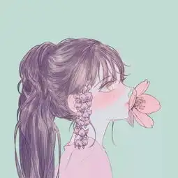 手绘情感个性头像1