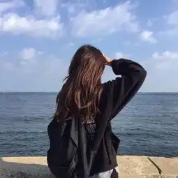 女神范十足的长发小清新头像适合夏天的女生长发头像精选