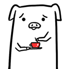 小方猪懒癌篇微信表情包