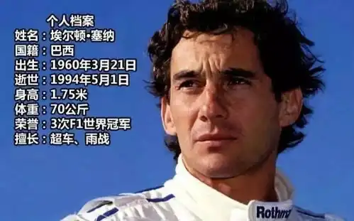 舒马赫只能叫车王,车神称号只属于这个人,被人们称为巴西的英雄