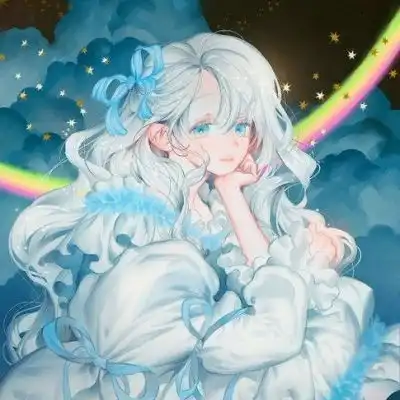 唯美插画动漫女孩头像图片,绝对的值得你使用的