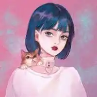 唯美动漫女生头像