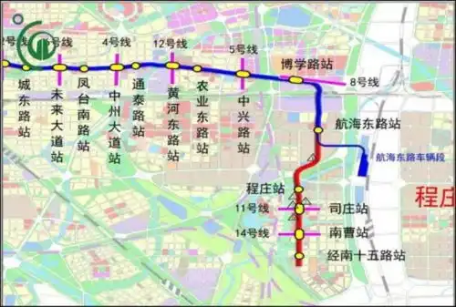 郑州地铁3号线二期年底有望载客运营