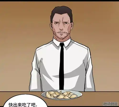 午夜怪谈漫画闹鬼,中年男子坚持住在闹鬼的房间
