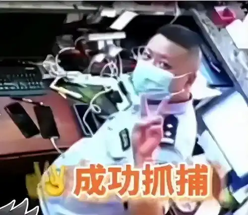 男子偷窃后嚣张对监控比耶,民警破案后也比耶反击
