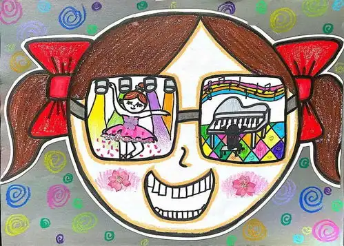 同学们的心理话画守护生命阳光积极心理成长交大附小心理月活动报道