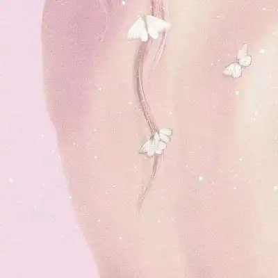 粉色系唯美部位头像女生身体各部位图片头像