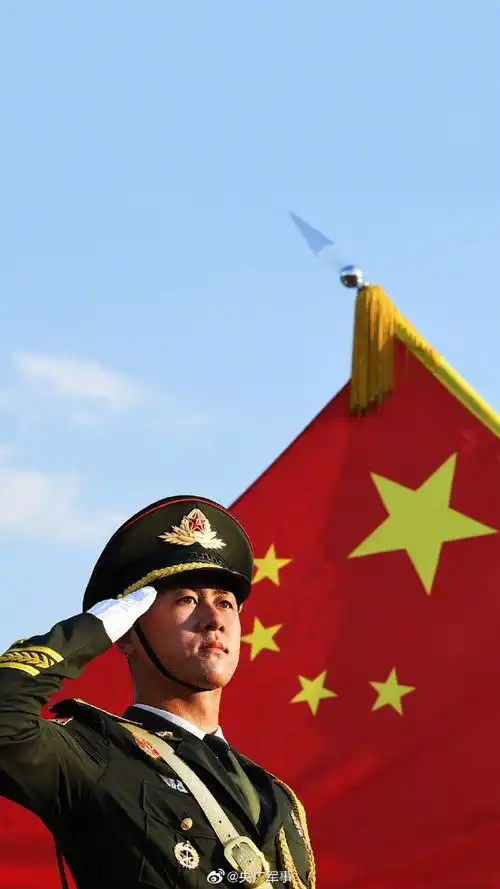 我是中国人民解放军军人,我为祖国站岗
