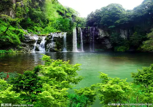 山水风景画图片