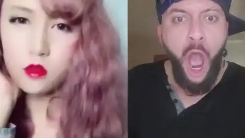 钢铁直男看见女生化妆前后的样子,会怎样这老外的表情代表一切