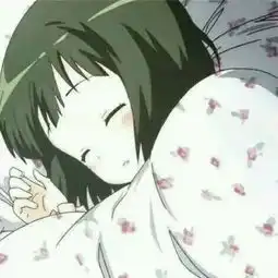 有没有这种动漫头像小女孩睡觉的谢谢