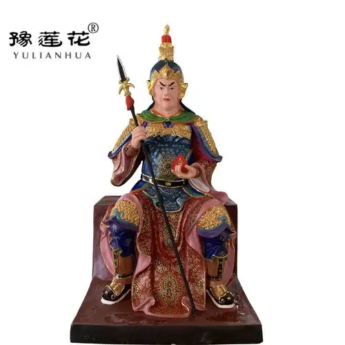 河神佛像黄河福主寺庙供奉黄爷神像金龙大王神像水神河伯老爷神像