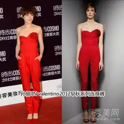 孙俪范冰冰女星惊艳红色礼服大pk