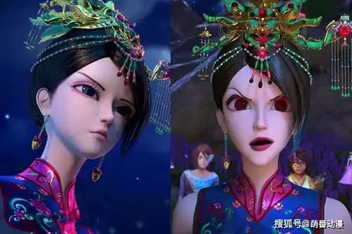 叶罗丽仙子们魔化后的模样,灵公主像极了魔女,辛灵的表情好搞笑