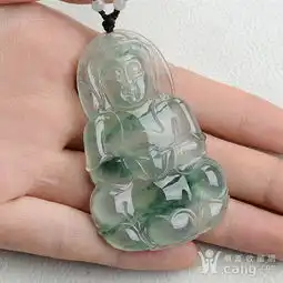 开光缅甸天然玻璃种玉石老坑a货冰种飘花翡翠观音吊坠挂件送证书