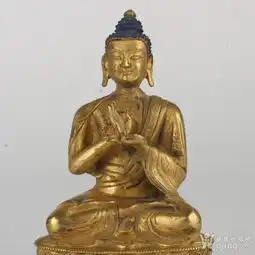 中国精美手工鎏金佛像