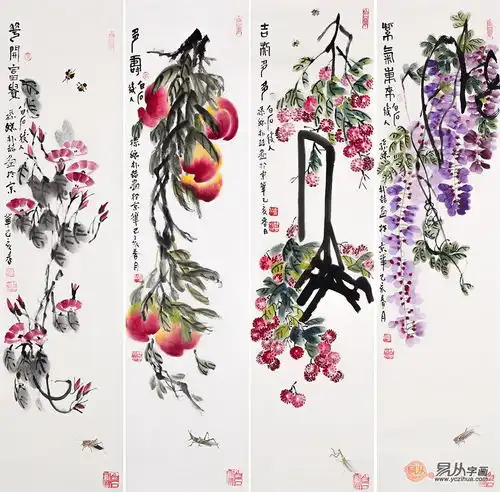 适合挂在家里的画高档文雅艺术挂画朴喆老师作品