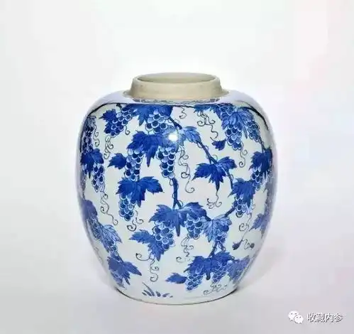 吉祥寓意古代瓷器上的美丽葡萄纹