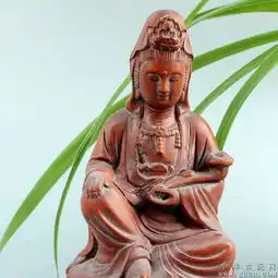 黄杨木雕观音菩萨佛像办公室装饰品摆件客厅摆件雕刻一元拍