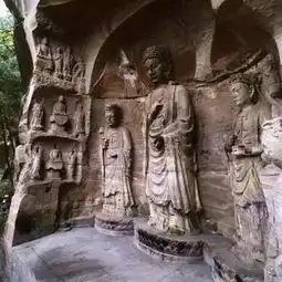 一座县城,居然有十几万尊古佛造像