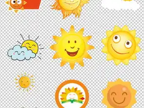 卡通手绘线条可爱太阳表情笑脸海报素材图片模板下载9.93mb其他大全生活工作