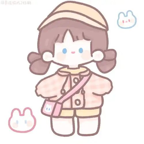 头像可爱小女孩卡通头像