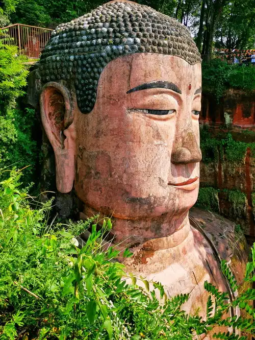 世界文化遗产乐山大佛,世界最高的石刻佛像