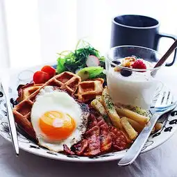 早饭早餐早点早茶美食好吃食物面包堆糖,美好生活研究所
