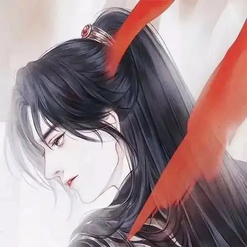 酥炸了情侣古风头像,待我长发及腰,公子娶我可好