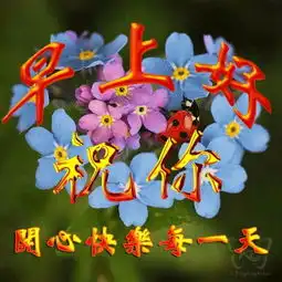 2018最火最美早上好问候动态表情包早安问安语动图