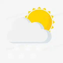 卡通多云天气图标png图片素材下载天气png熊猫办公