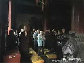 奥地利少林文化中心一行21人在少林寺学习体验