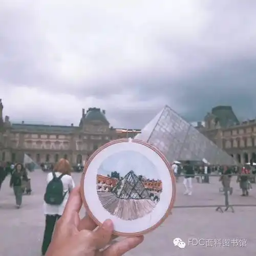 旅行用iphone和单反拍照都out了这位糖果少女用刺绣绣出全世界的美景,也绣出了自己的生活