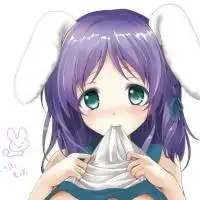 用你不知道的方法关注你可爱的大眼女生卡通qq头像