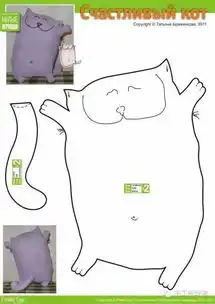 一张图纸教你用碎布头超简单diy布偶,好看又干净