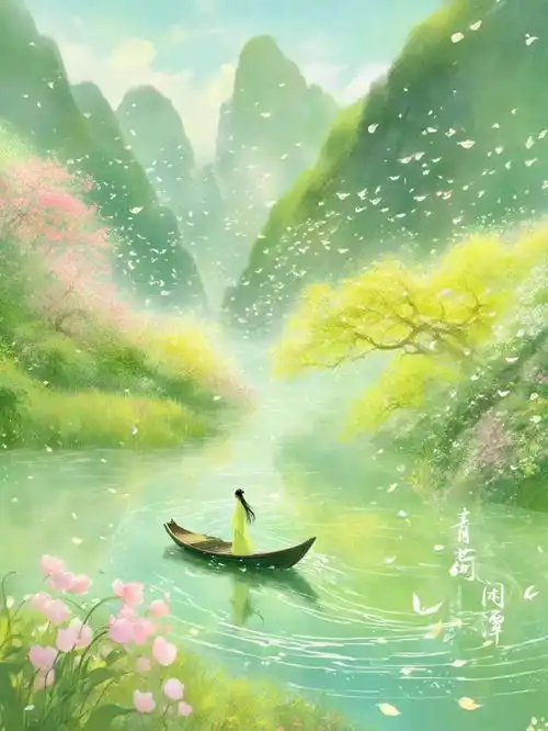四首冷门春日古诗,意境优美,情致悠然,唯美了流年,温柔了岁月